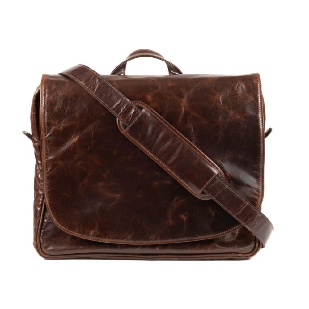 The Wynn Mail Bag in Brompton Brown by Moore and Giles